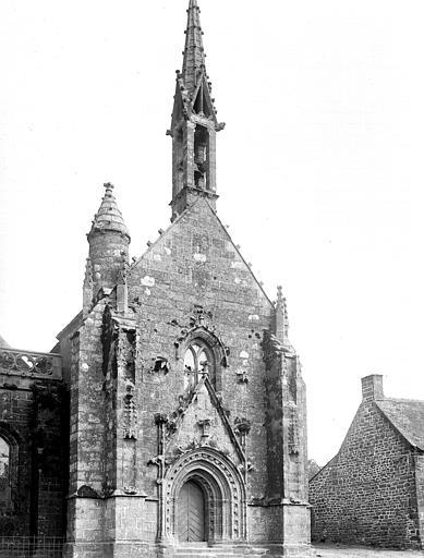 Chapelle du Pénity ou de Saint-Ronan : façade