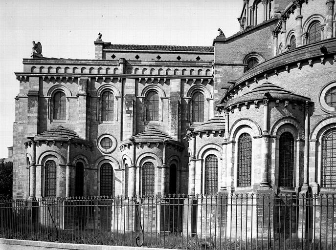 Bras sud du transept et abside