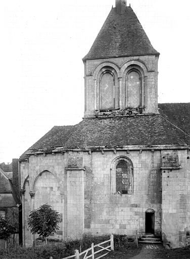 Façade, clocher, côté nord