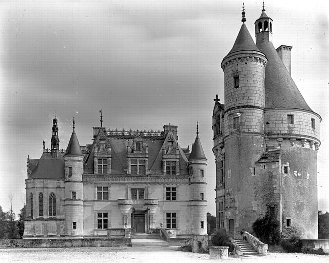 Ensemble nord : chapelle, château de Bohier et donjon