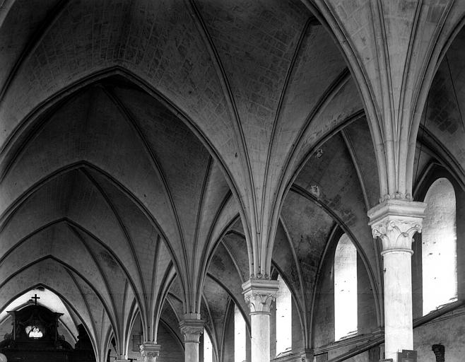 Ancienne salle des malades : Voûtes