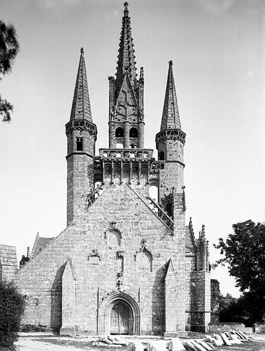 Extérieur, façade ouest