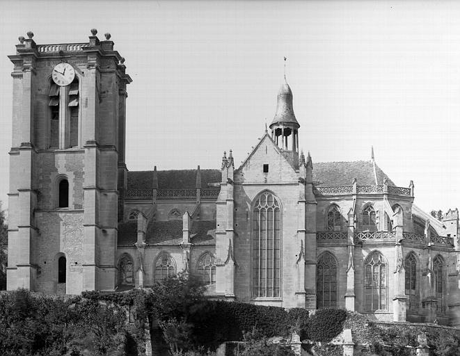 Extérieur, façade latérale sud