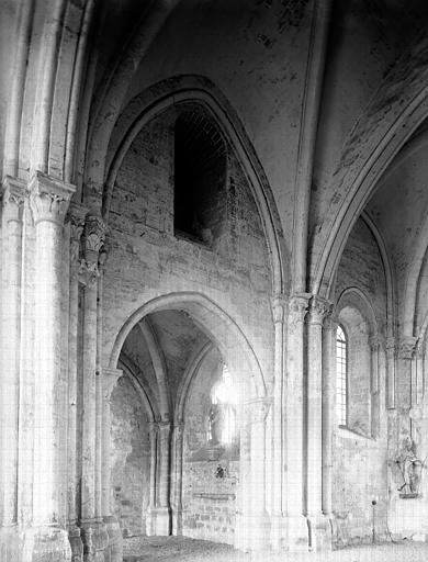 Intérieur, élévation nord du choeur