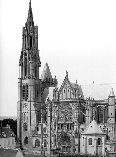 Extérieur, clocher, croisillon sud du transept