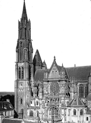 Extérieur, clocher, croisillon sud du transept