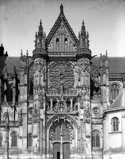 Extérieur, façade du croisillon sud