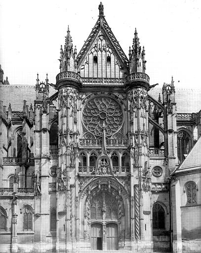 Extérieur, façade du croisillon sud