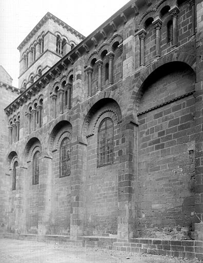 Extérieur, façade latérale sud