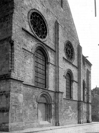 Extérieur, façade latérale sud, partie est