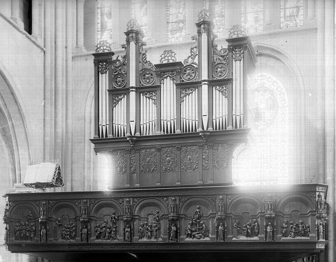 Orgue de tribune : buffet d'orgue