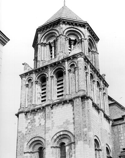 Extérieur, clocher porche, angle sud-ouest