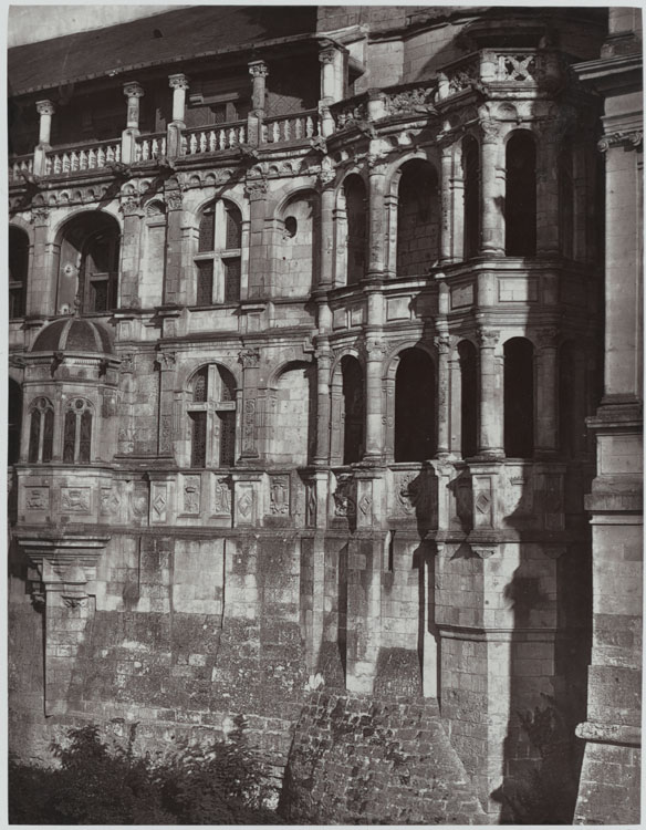 Aile, dite de François 1er. Façade de la place St Vincent. Tourelle d'angle