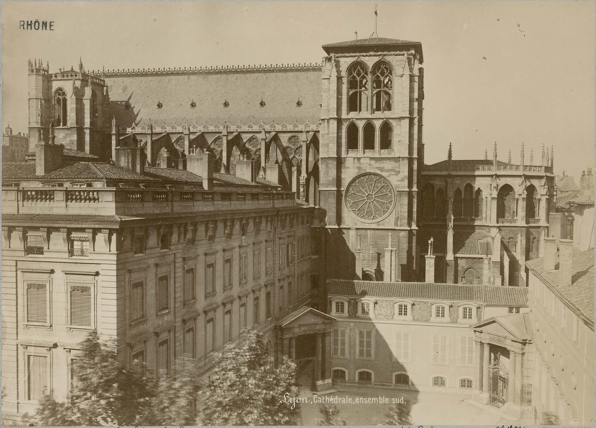 Façade latérale sud