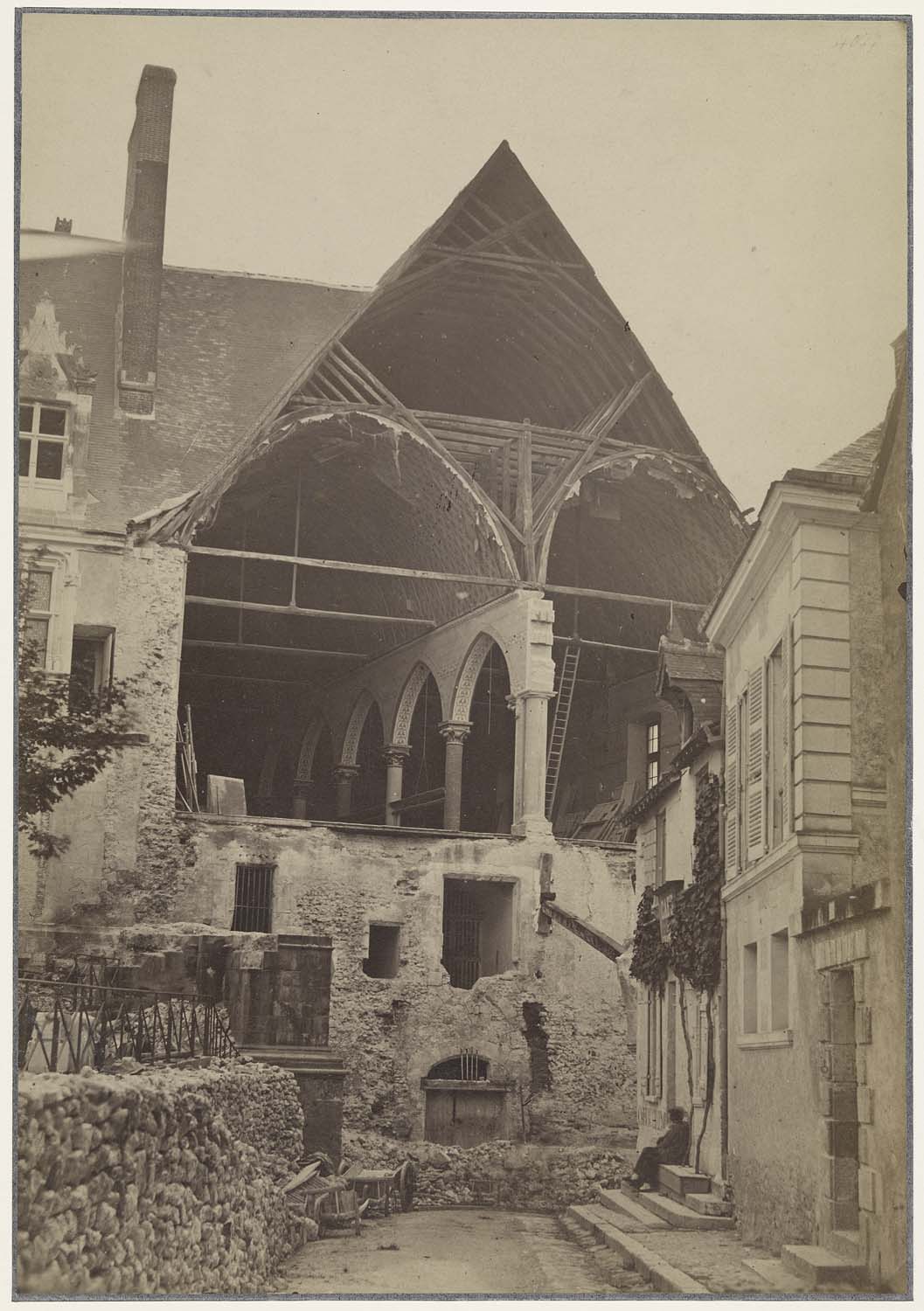 Salle des Etats en restauration