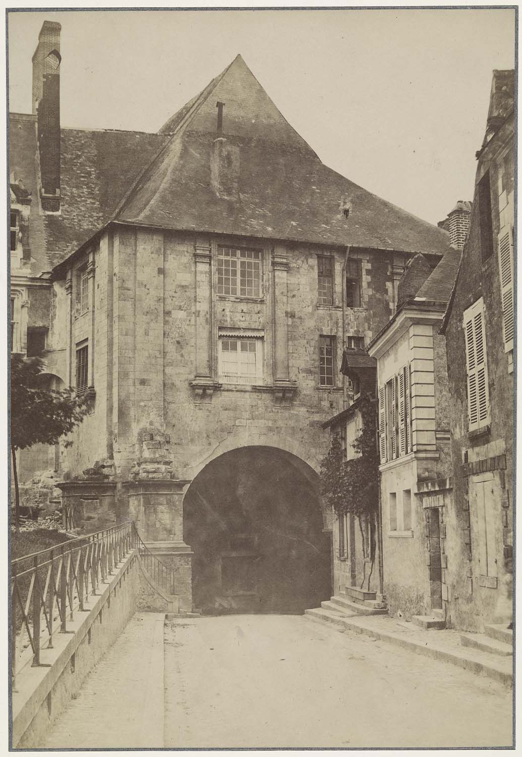 Aile François Ier : salle des Etats avant restauration