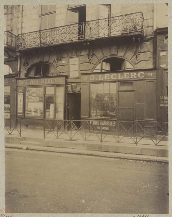 Façade sur rue