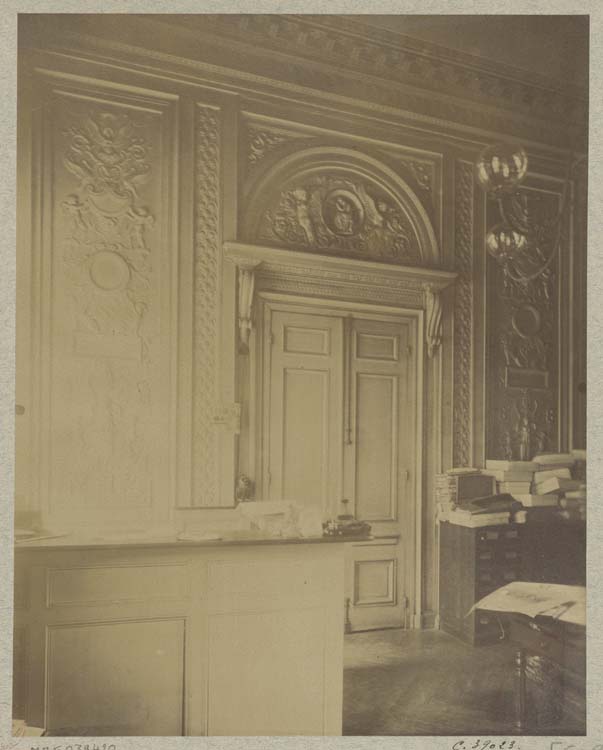 Boiseries d'une salle