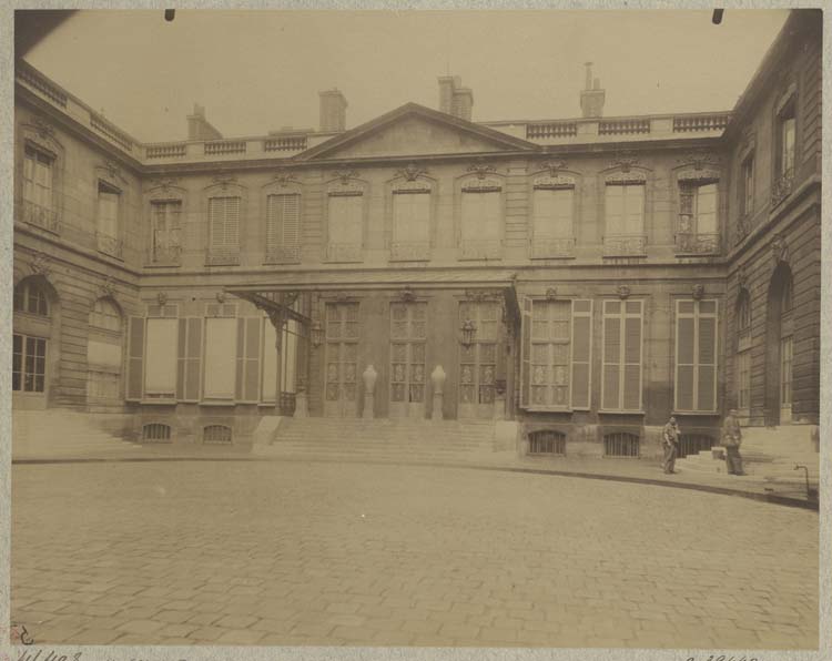 Façade sur cour