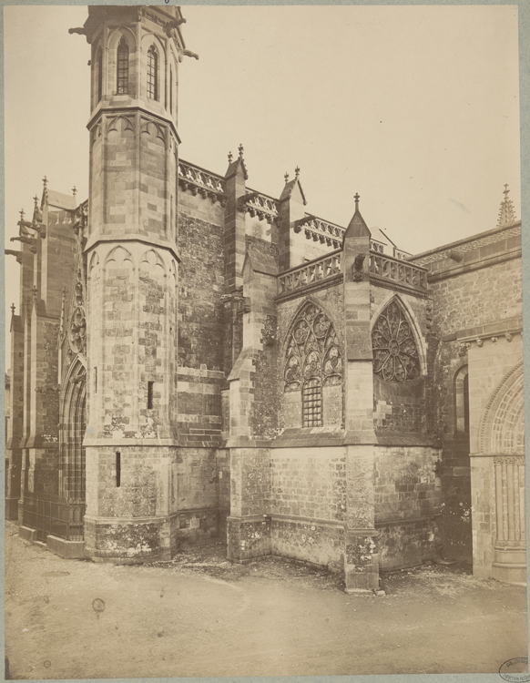 Extérieur. Transept nord