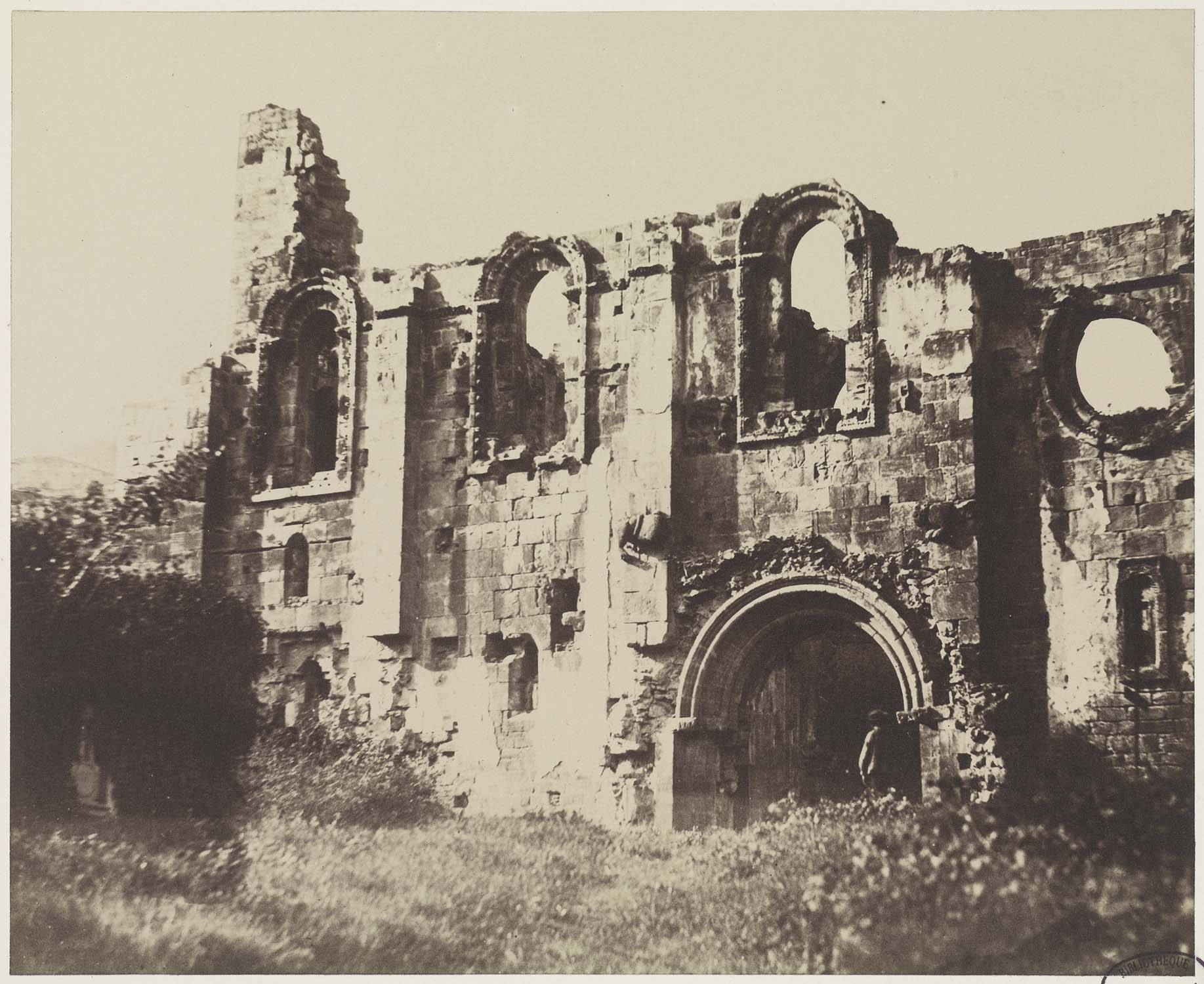 Vue des ruines