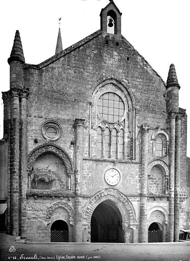 Eglise, façade ouest