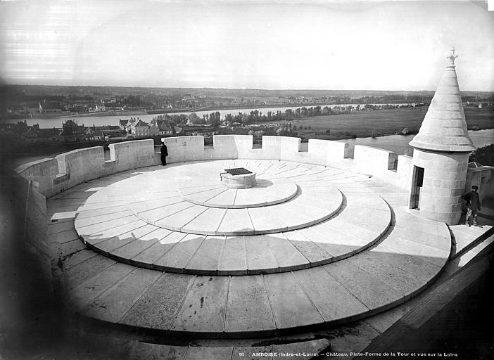 Tour des Minimes : terrasse supérieure