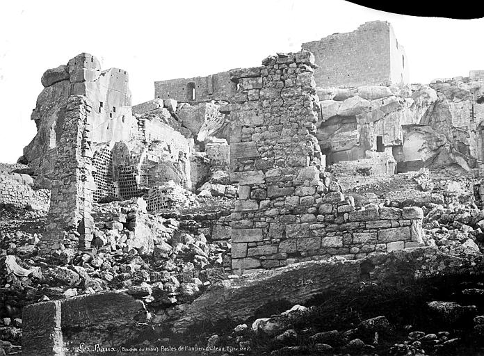 Ruines, vue d'ensemble