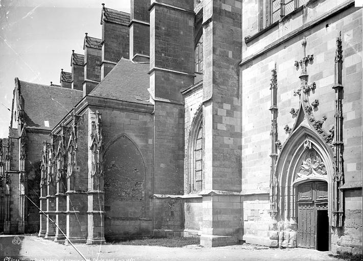 Façade d'entrée de la sacristie