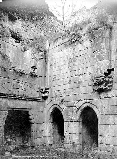 Porte des Tours : Vue intérieure d'une tour