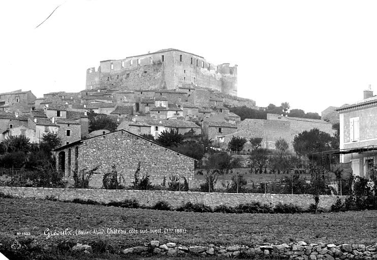 Vue générale prise du sud-ouest