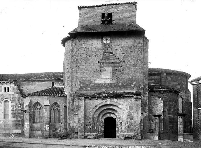 Façade sud : Transept et abside