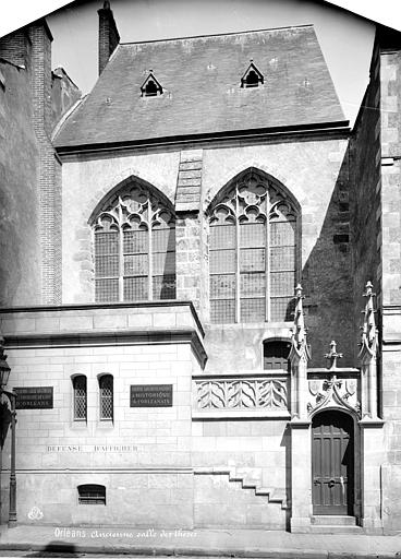 Salle des Thèses : façade sur rue