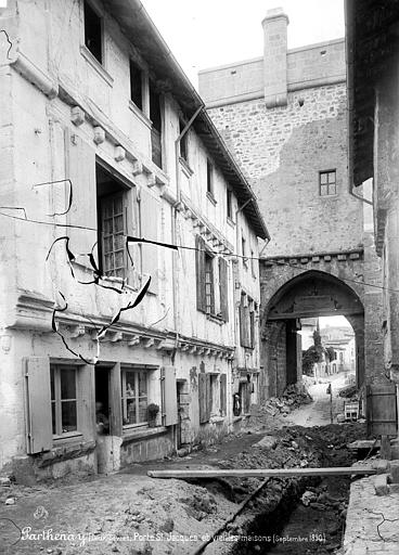 Porte Saint-Jacques : Côté ville