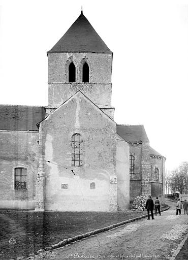 Façade sud : transept et abside