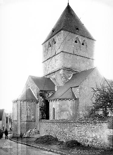 Abside et clocher, côté nord-est