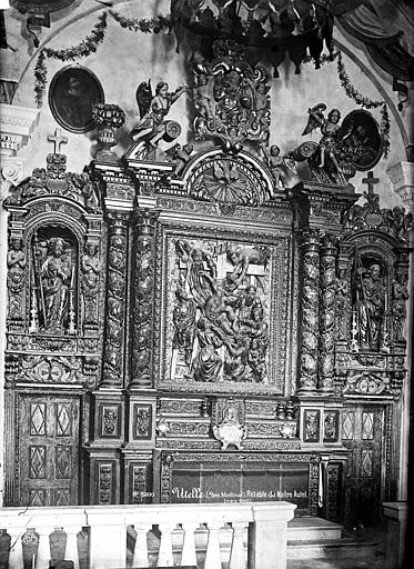 Retable sculpté