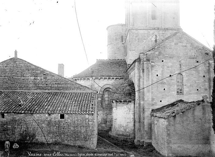 Façade nord : Abside et transept