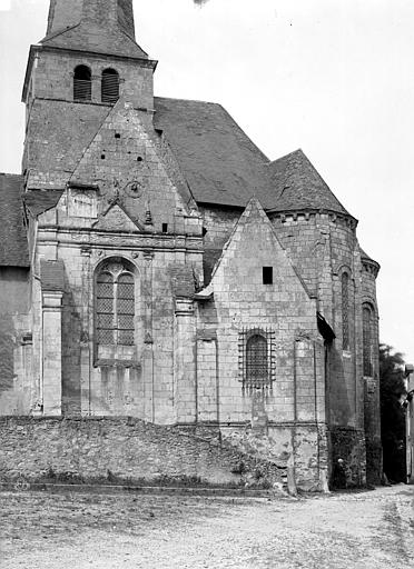 Façade sud : Abside et transept