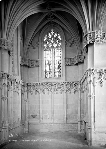 Chapelle : Vue intérieure du transept