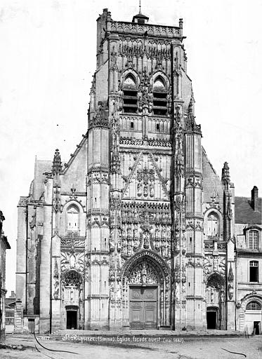 Eglise : Façade ouest