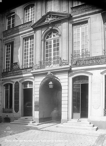 Façade sur cour