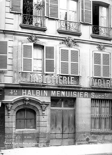 Façade sur rue