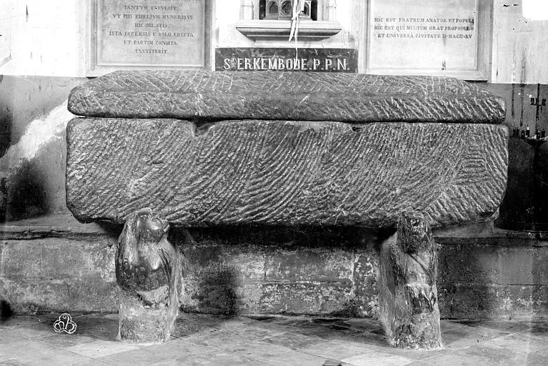 Sarcophage de saint Erkembode