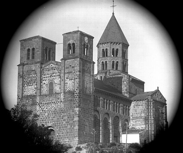 Vue d'ensemble sud-ouest à grande échelle