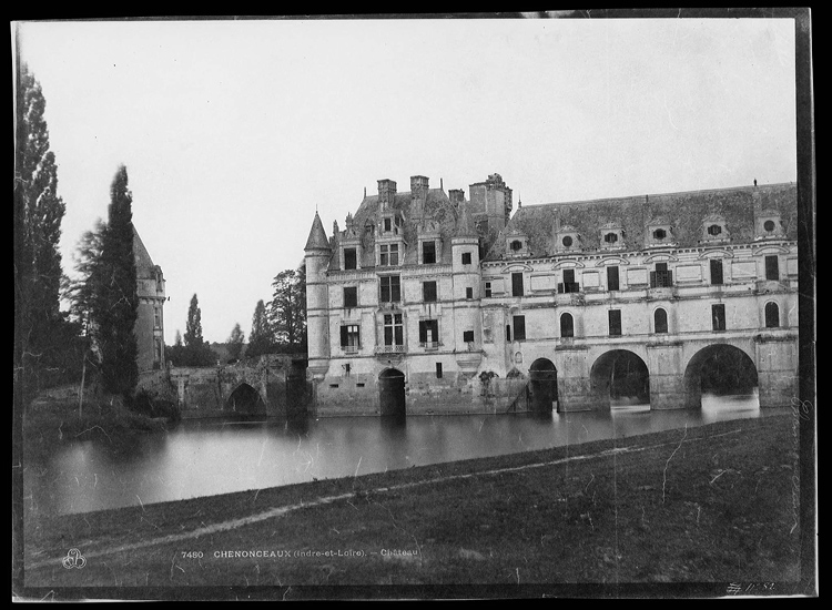 Façade sur le Cher côté ouest