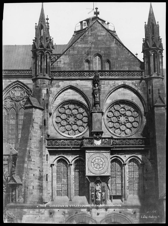 Transept sud : partie supérieure