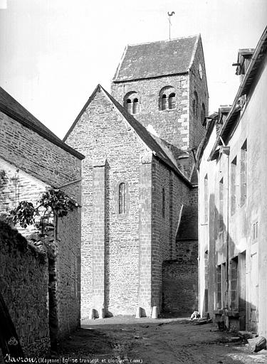 Transept et clocher