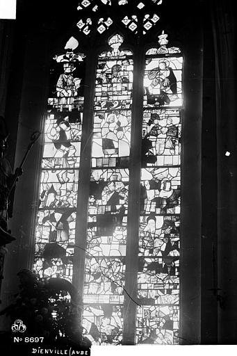 Vitrail du choeur côté sud, 2e baie