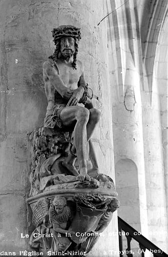 Le Christ, statue en pierre - © Ministère de la Culture (France), Médiathèque du patrimoine et de la photographie, diffusion RMN-GP